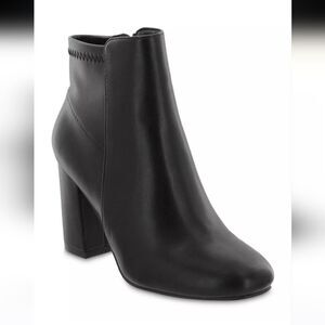 New MIA Women's Carla Boots black bootie Carla features a chic square toe zipper